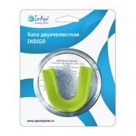 Капа 2 челюстная INDIGO термо в контейнере MD-01 Салатовый